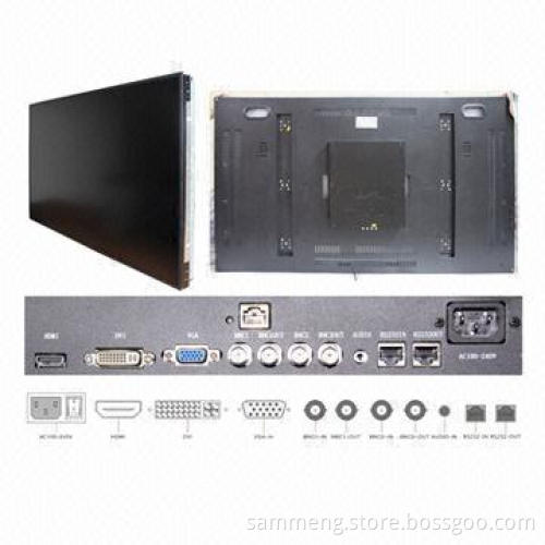 47-inch Samsung 4 x 4 LCD Video Wall with 6.7mm Narrow Bezel, 800cd/m&sup2 Highlight, LED Backlight